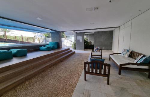 MARAVILHOSO, RIVIERA, 3 QUARTOS, MÓDULO 8, AR CONDICIONADO, PISCINA AQUECIDA, SERVIÇO de PRAIA !!!! - Photo 25