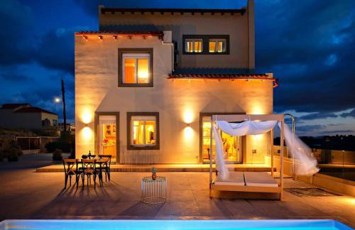 Aurora Heraklion Seasons Villa- Sea Pool Fireplace - Photo 6