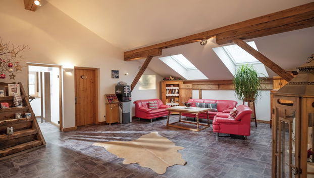 Zona de estar del vestíbulo