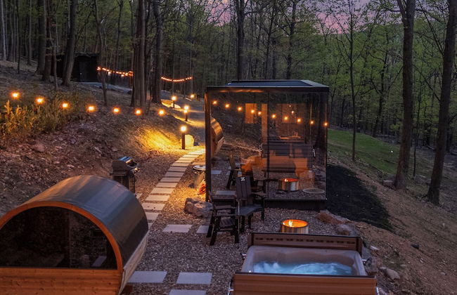 Mirror Villas - Modern Retreat with private hot tubs and mountain view - Foto 16