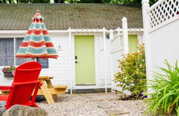 Cottage 3 - Queen and Full Beds Child Loft w 2 Twins Private Bath Kitchenette Pets Allowed Fee applies - Foto 5