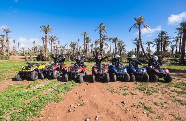 "Jardín Majorelle y Palmeraie en quad: aventura en Marrakech" - Foto 1