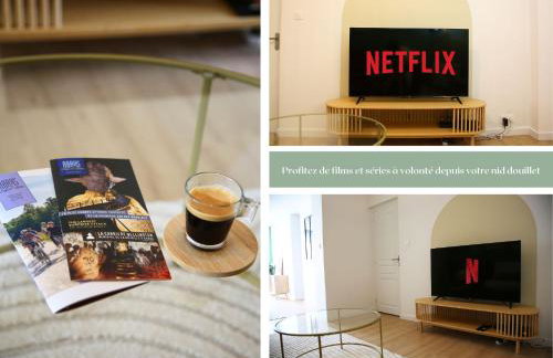 L'Eden Chic - Balneo - Jardin - Parking gratuit - Foto 9