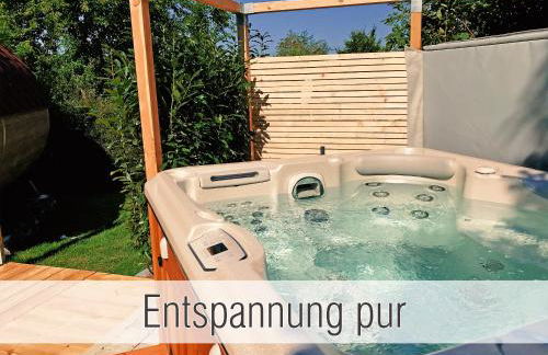 Hütte41: Ganze Hütte nah am See mit privatem Whirlpool, Sauna. Umzäunt. - Foto 5