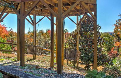 Stunning Mountain Cabin with Views and Hot Tub - Foto 18