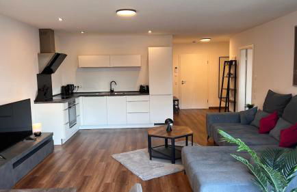 Jellys Apartment - 70qm - Balkon - Küche - Parken - 2x smart TV - King Size Bett - nur 5min zum Europa Park - Foto 27