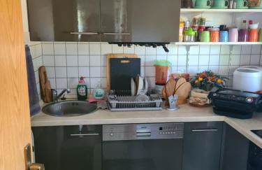 Privates Studio mit Balkon und Übernachtungsmöglichkeit in eine Wohngemeinschaft in der Nähe des Flughafens Leipzig,Halle - Foto 8