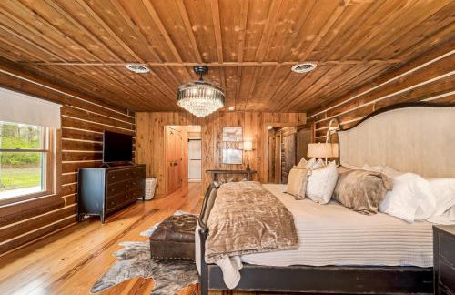 3BR Luxury Log Cabin Near Franklin - Foto 35