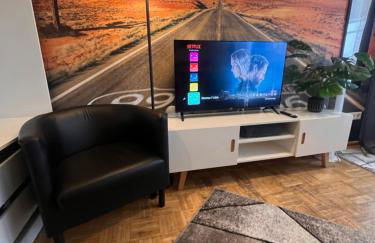 Großes Apartment Aschaffenburg 4 Schlafzimmer bis zu 10 Personen Mainpark Apartment Mainaschaff - Foto 16