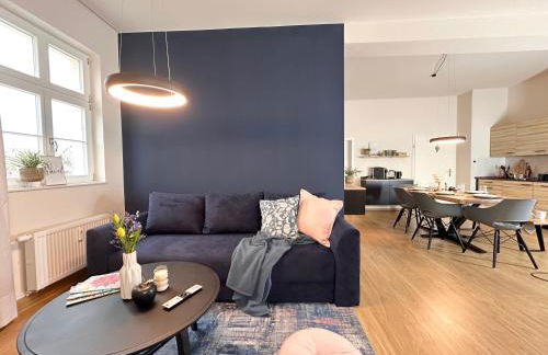 Studio Alte Mädchenschule, Sauna, 6 Personen, Hund, am Saurierpark, Boxsprinbetten, gratis Kaffee und Tee, Minibar - Foto 1