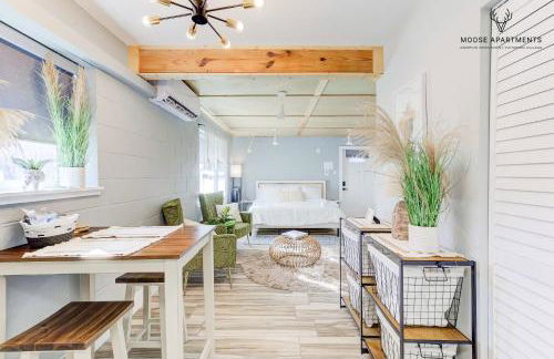 The Moose #6 - Modern Luxe Studio with Free Parking & King Bed - Foto 15