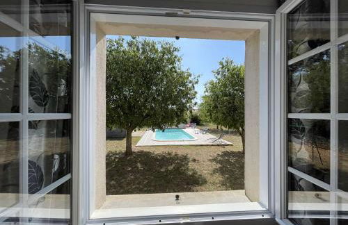 Villa à Orgnac-l'Aven avec piscine chauffée, 6 pers, jardin clôturé, animaux admis - FR-1-382-127 - Foto 13
