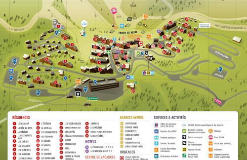 Risoul 1850 studio Résidence LesFlorins2 pour 4 pers avec accès direct sur les pistes - Foto 21