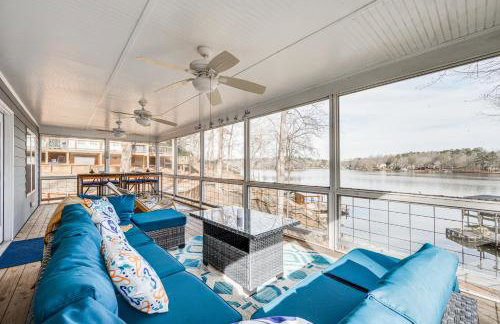 Lakefront Eatonton Getaway with Dock and Grill! - Foto 30
