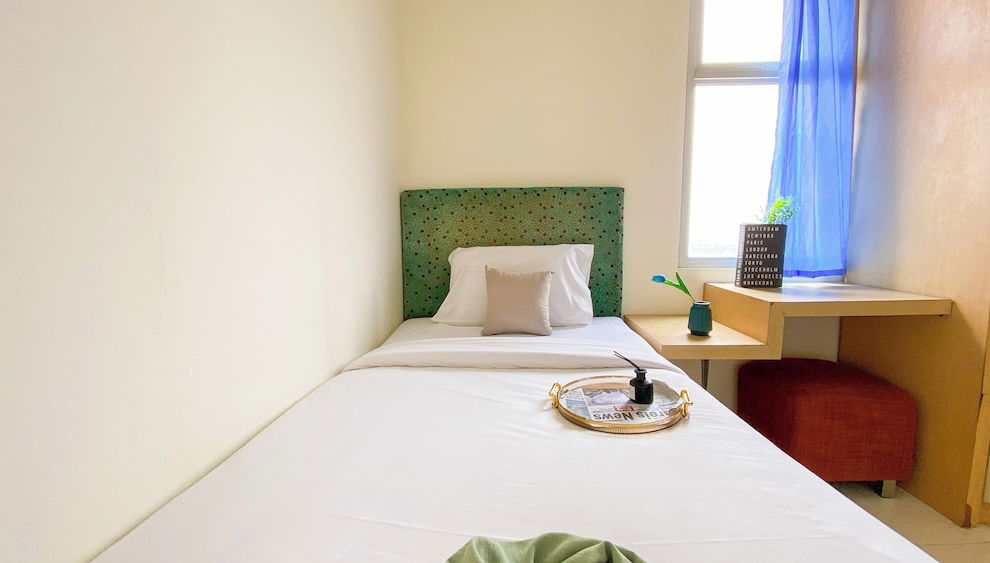 Comfortable and Restful 2BR at Great Western Apartment - Foto 1, Habitación