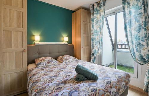 2 Chambres - 150m plage - Centre & Marché 50m - Parking - Linge & Menage inclus - Foto 5