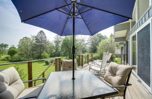 Centrally Located Brevard Home with Deck and Fire Pit! - Foto 26