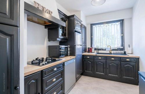 F2 moderne - 15 min Paris - Parking privé - Foto 11