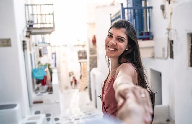 Deluxe Cruise-Friendly Mykonos Beach Bliss & Stadtbummel - Foto 19