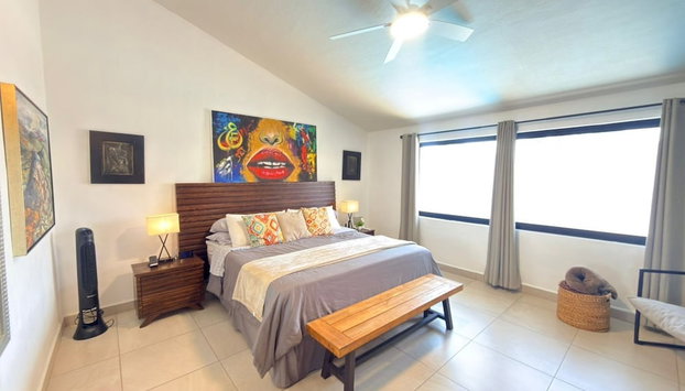 Ajijic Modern 1 King Bedroom Unit-walk To Everything -bikes-gym-pickleball Court - Foto 3, Habitación