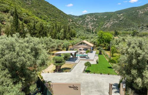 Luxury Waterfalls Villa Nidri Privet Pool Jaccuzi - Photo 35