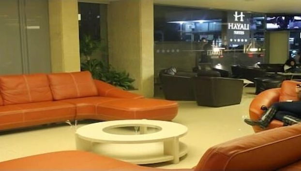 Zona de estar del vestíbulo