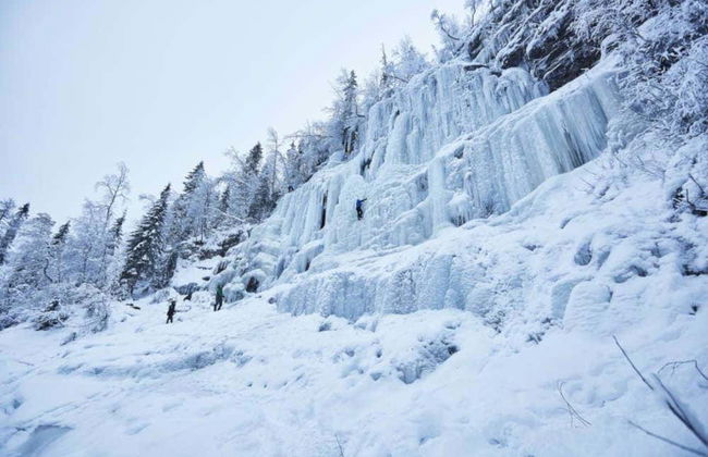 Escalade sur glace au Canyon de Korouoma - Photo 5