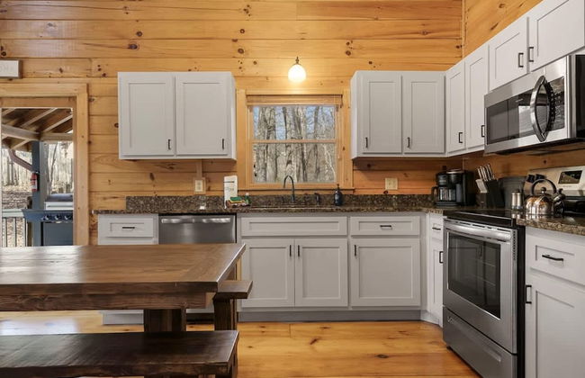 Spacious Luxury Lake Blue Ridge Forest Cabin an spa - Foto 8