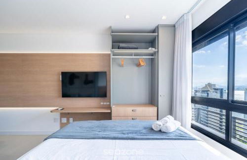 Estadia tranquila e completa em prédio com piscina – VPD - Foto 50