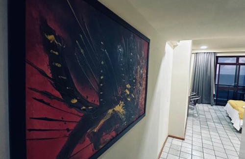 Flat 10 andar no Golden Beach acesso direto a praia - Photo 9