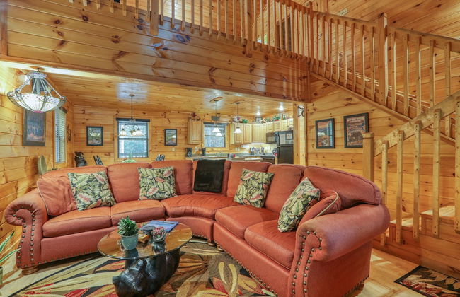 Elk Run On Cosby Creek - 2 Bedrooms, 2 Baths, Sleeps 7 Cabin by RedAwning - Foto 8