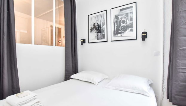 Peaceful Apartment - 2br/4p - Porte Saint-denis - Foto 5, Habitación