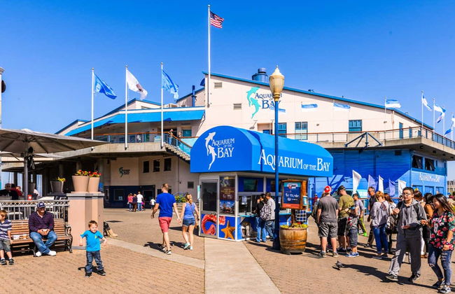 Entrada al Aquarium of the Bay - Foto 4