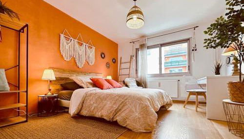 LOASIS -T4 Garage Clim Terrasse WIFI Centre-Ville - Foto 3