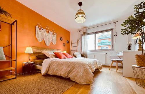 LOASIS -T4 Garage Clim Terrasse WIFI Centre-Ville - Foto 3