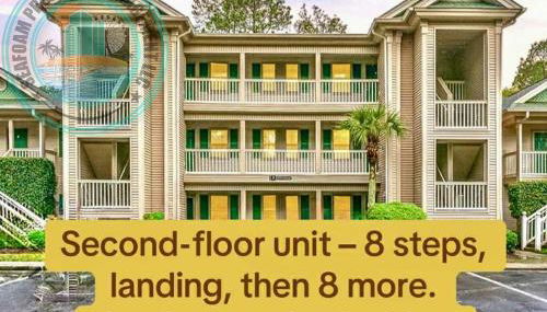 2Br 2Ba Condo on Golf Course - Foto 1