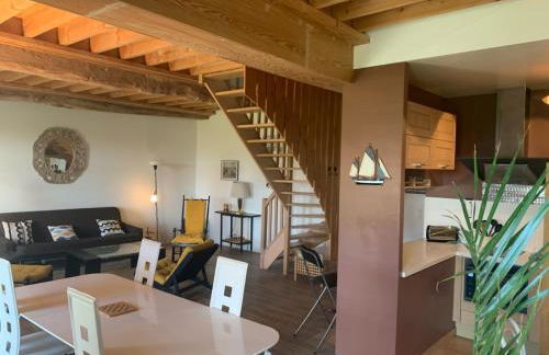 Nid de pie Grand duplex lumineux cadre verdoyant calme à 5 mn de la mer près Port en Bessin, Bayeux, Omaha Beach, - Foto 16