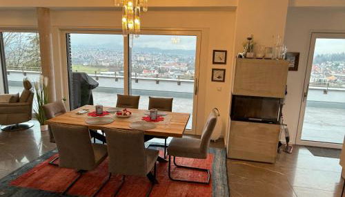 Ferienwohnung - Penthauswohnung Albblick, traumhafter Ausblick, ruhige Lage - Foto 2