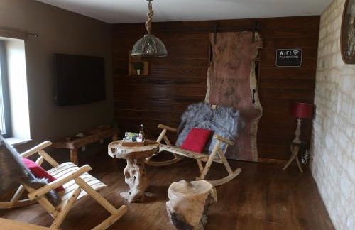 Gîte La Grange de La Trigalle avec spa professionnel privatif - Foto 7