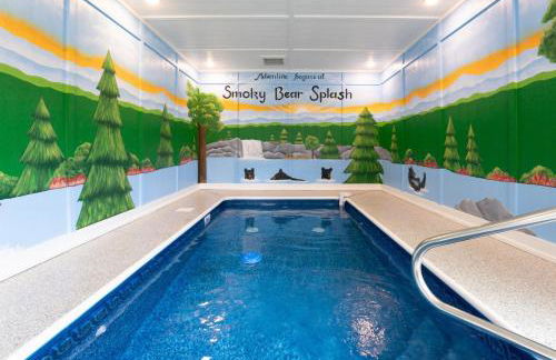 Smoky Bear Splash Top Rated Private Pool Cabin with Hot Tub, Mtn Views, Arcade Games, Excellent Location - Foto 24