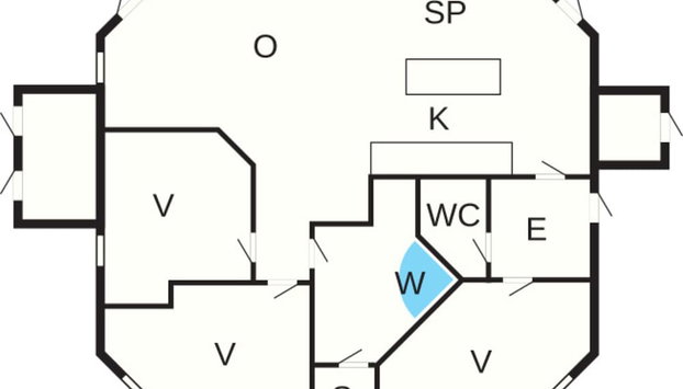 6 Person Holiday Home on a Holiday Park in Bogense - Foto 2, Plano