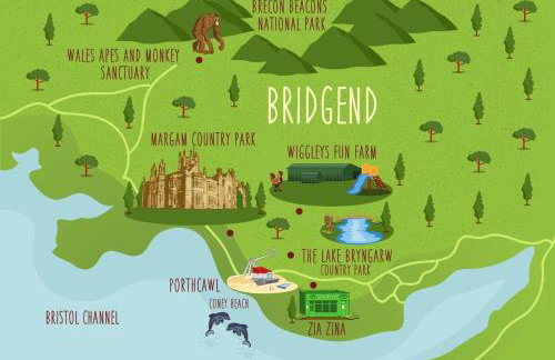 Cosy Coastal Townhouse 10-Min-Drive to Beach - Foto 43