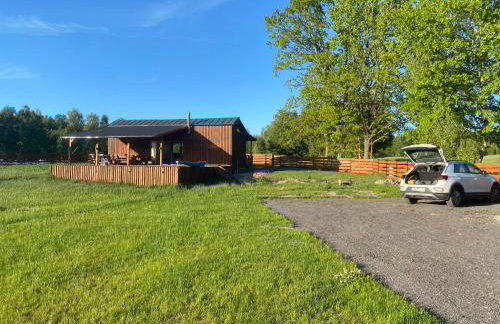 Drewniana ostoja, jacuzzi, sauna, basen - domek na wyłączność - Foto 7