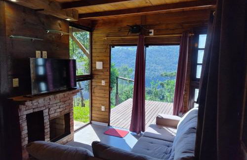 Cabana com banheira na colina - Foto 13