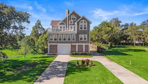 Stunning bayfront home with spacious deck and incredible Galveston Bay views - Foto 3