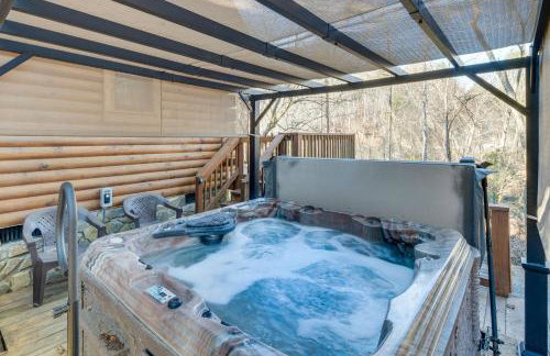 Pet-Friendly Cabin with Loft 5 Mi to Lake Lure! - Foto 24