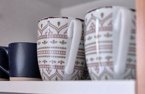 KATARINAS HOUSE mit 2 FeWo stilvoll, gemütlich & zentral Boxspringbett, Parkplatz, Balkon oder Garten - Foto 26