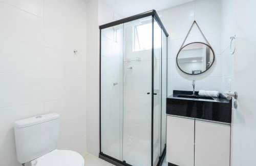 Apartamentos a 150 M DA PRAIA com SACADA, WI-FI, PISCINA, PORTARIA 24h, PLAYGROUND e vaga de GARAGEM - Foto 21