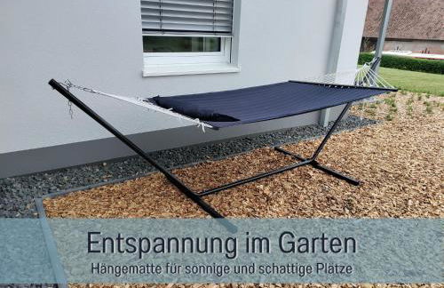 Ferienhaus Höckelheim - Savanna Lodge - barrierefrei - 3 Schlafzimmer-bis 6 Gäste - nahe Göttingen - 100 qm - Babies reisen gratis - Terrasse, Garten & Grill - vollausgestattete Küche mit Spülmaschine - Klimaanlage, Fußbodenheizung & Raffstores - Photo 24