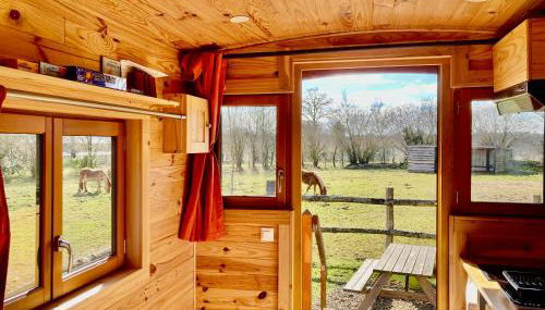 Vue Poneys, 40min Mt St Michel 30min Mer Draps Serviettes Baie Normandie Cottage - Foto 4